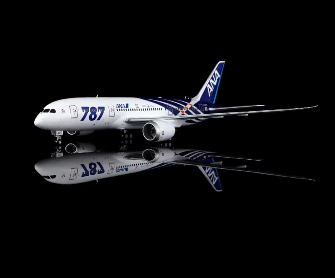 【新品・即納】鯖塗装 ANA B787-8 1/200 JA801A SQ