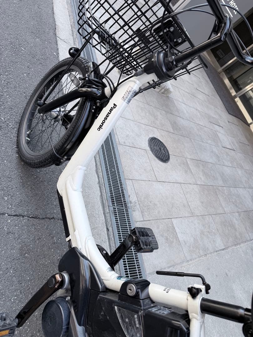 大阪府　子供　Panasonic 電動アシスト自転車 チャイルドシート付き