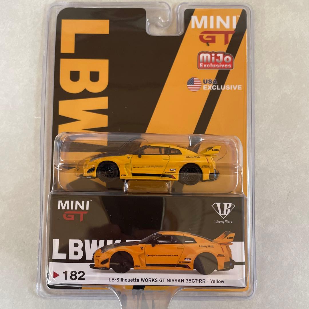 ミニGT 【北米限定】 LBシルエットワークスGT ニッサン 35GT-RR