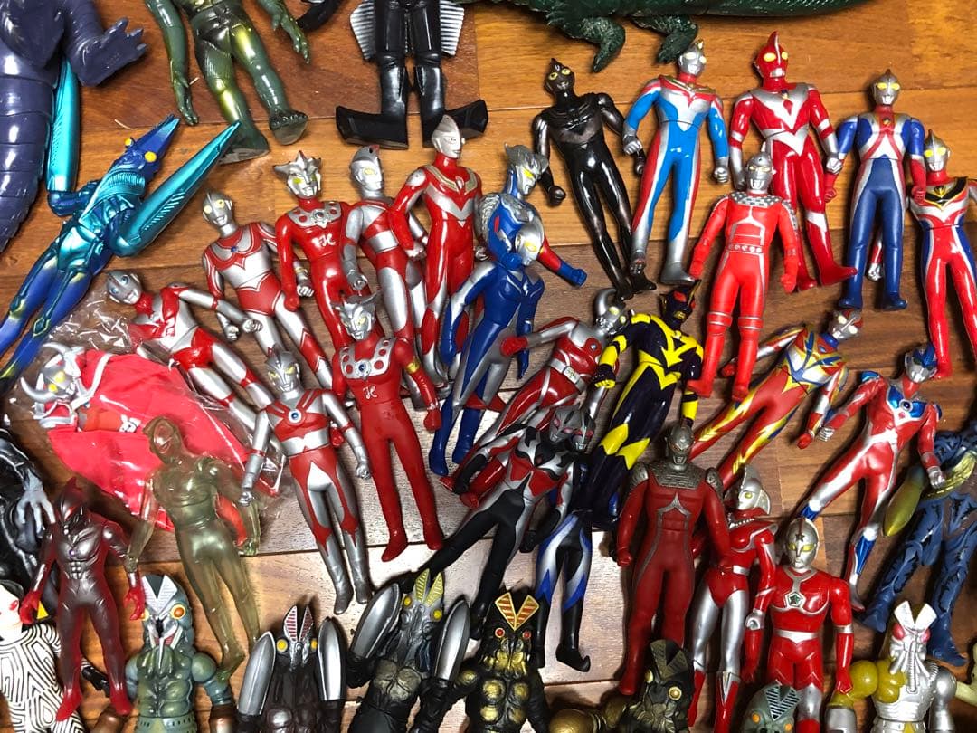 ウルトラマン ウルトラ怪獣 ソフビ レア 限定 バンダイ レトロ