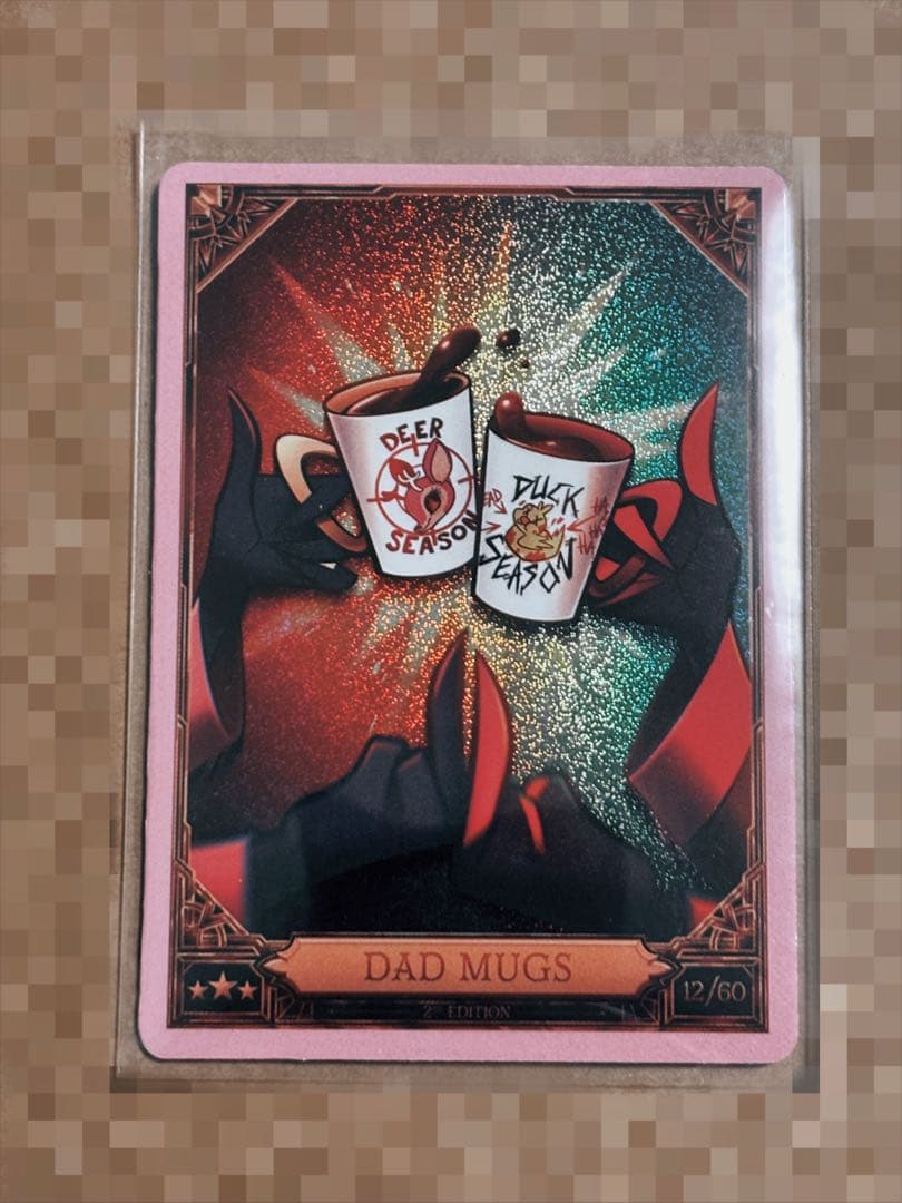 DAD MUGSトレカ アラスター ルシファー hazbinhotel Foil
