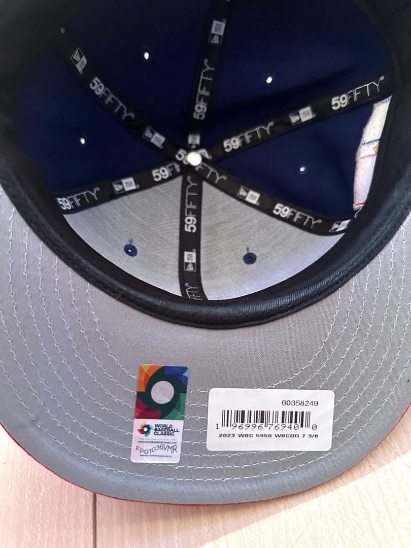 ドミニカ共和国 野球 ニューエラ 2023 WBC 59FIFTY 帽子