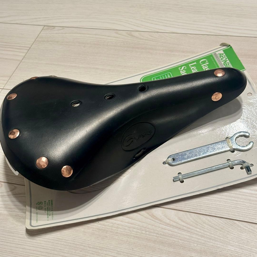 AEON BIKE イオンバイク クラシックレザーサドル 自転車