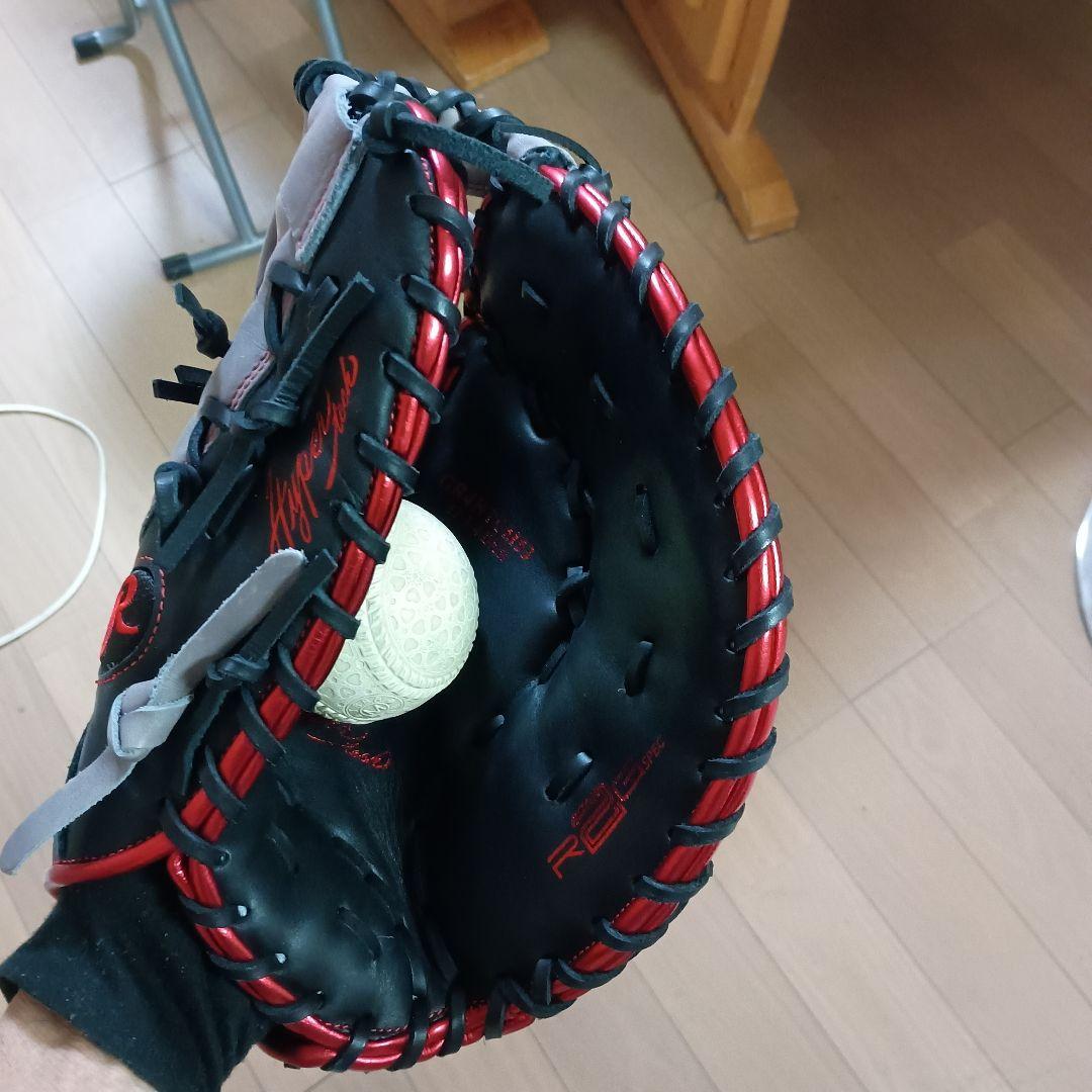 【美品】軟式用　ローリングス　ファーストミット
