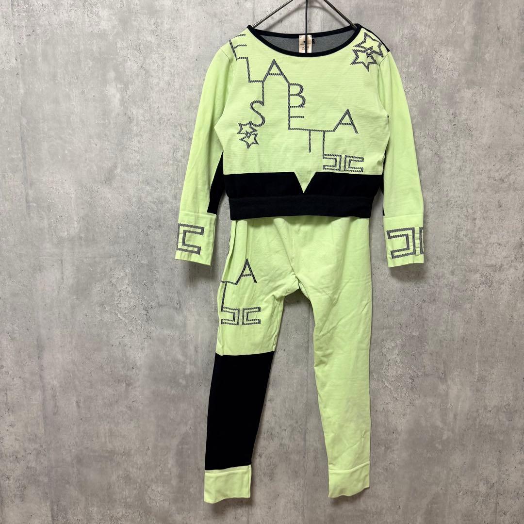 # ELISABETTA FRANCHI ヨガウェア　上下セット　ティラピス