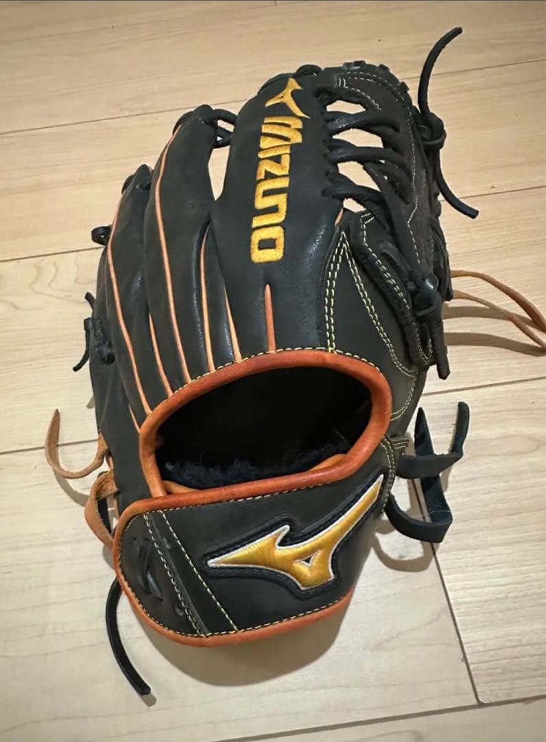 Mizuno 硬式グローブ 右投げ用 ソフトボールも可オールラウンド