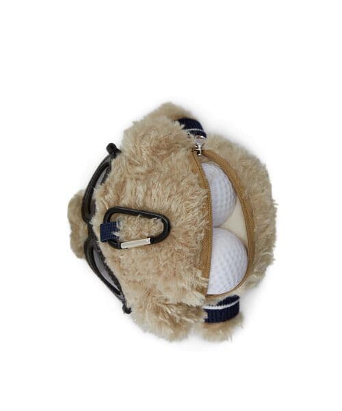 【美品】POLO GOLF ポロゴルフ　POLOベア　ボールポーチ