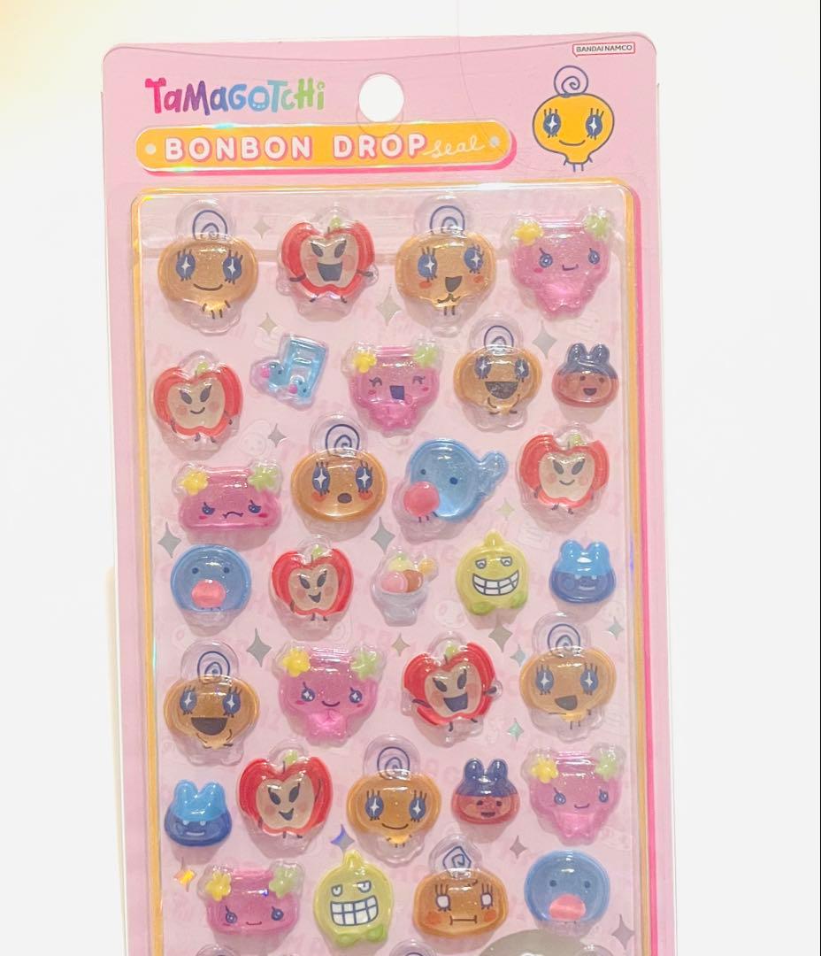【正規品】ボンボンドロップシール たまごっち 4種 コンプリート コンプ