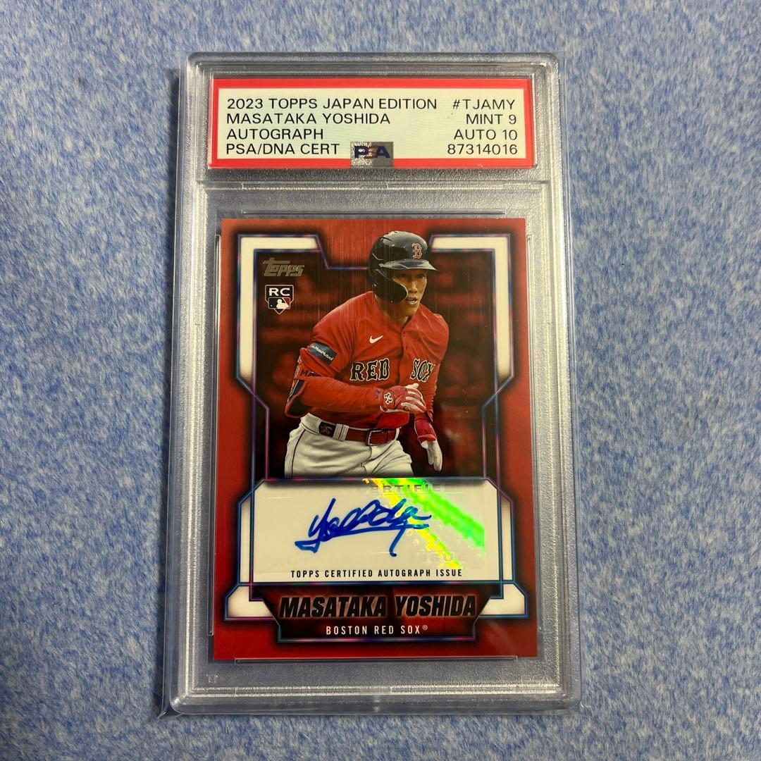 吉田正尚 masataka yoshida サイン auto topps