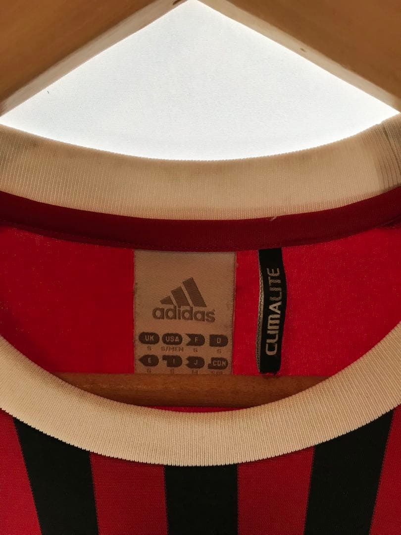 正規品adidas ACミラン「13」アレッサンドロ・ネスタ 半袖Mユニフォーム