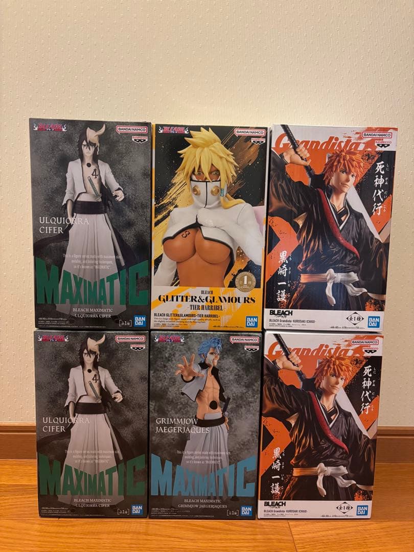 BLEACHフィギュア6体まとめ売り