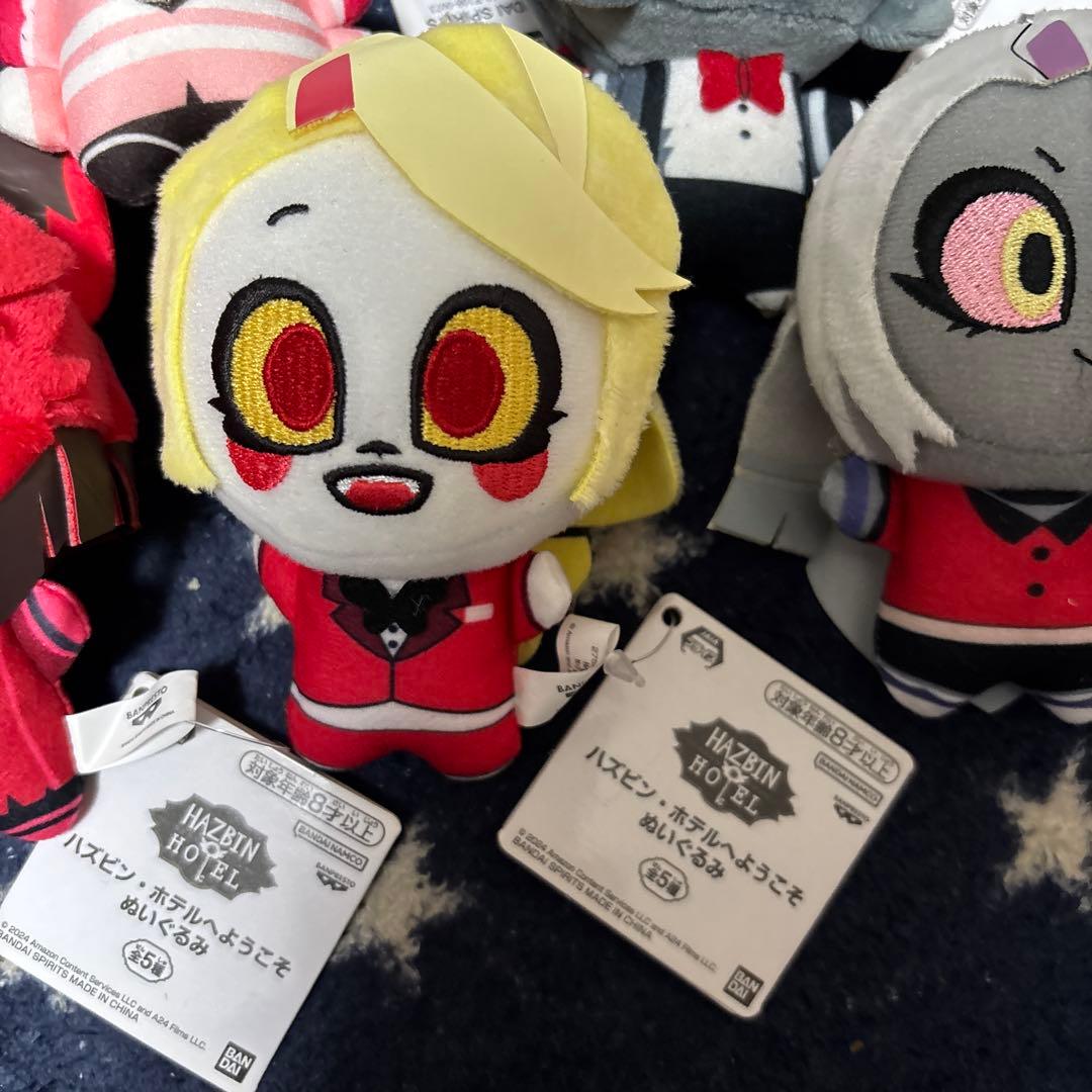 【初版】ハズビン・ホテルへようこそ ぬいぐるみ （ナムコ限定）　全5種セット