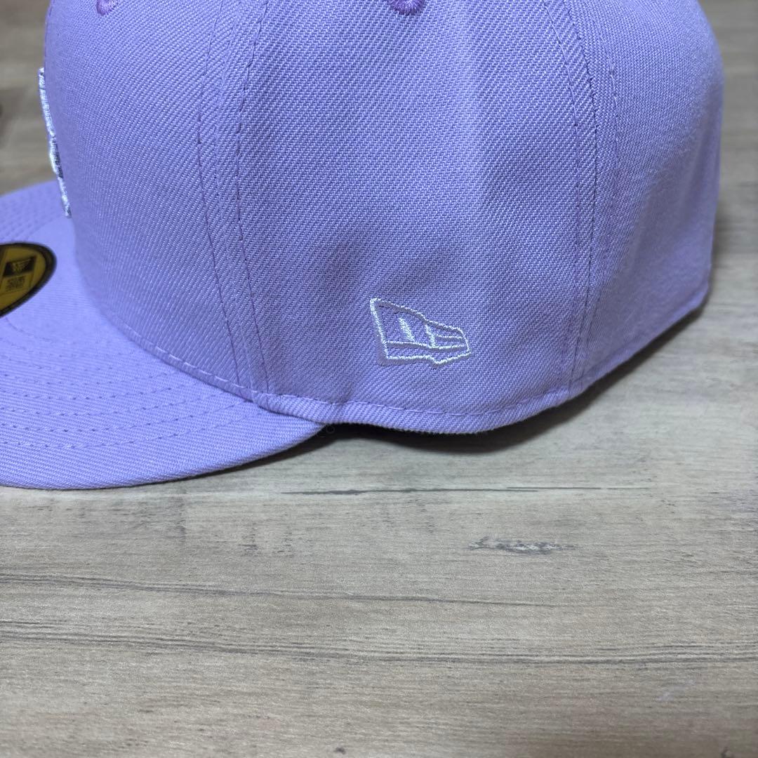 未使用　LAドジャース　キャップ　59FIFTY パープル