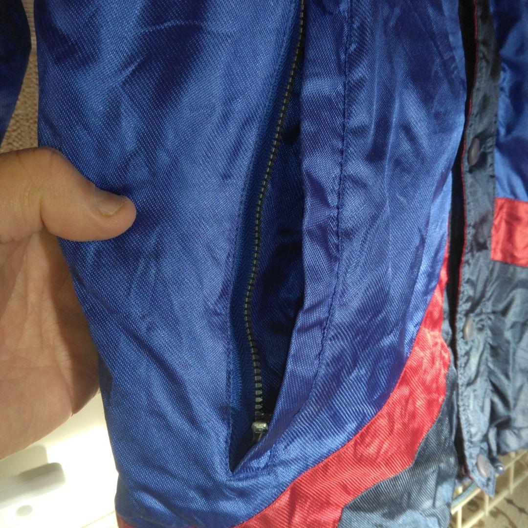 Kappa 95”FC Barcelona ベンチコート ネイビー/レッドXL