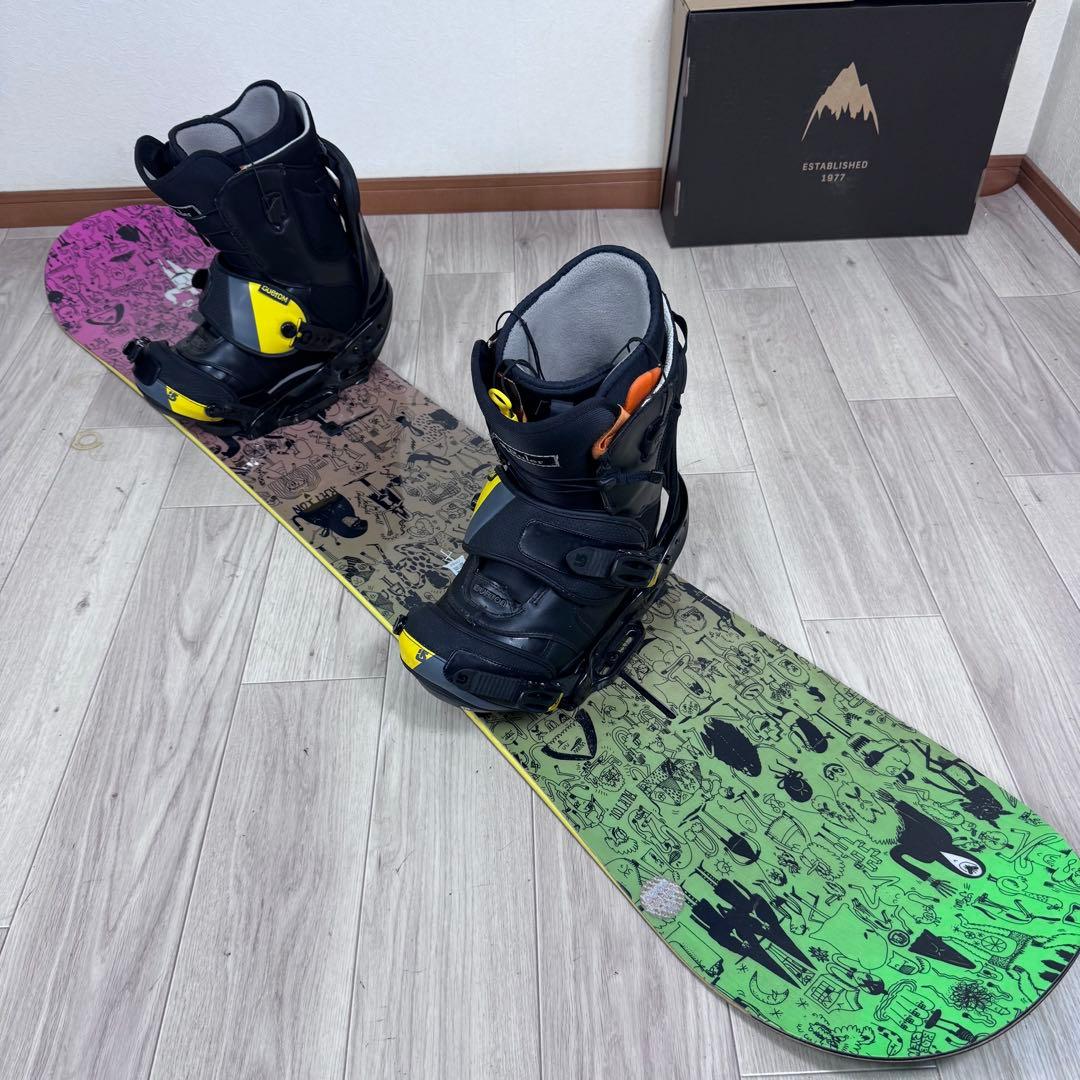 BURTON スノーボード 152cm ブーツ 27.5cm セット