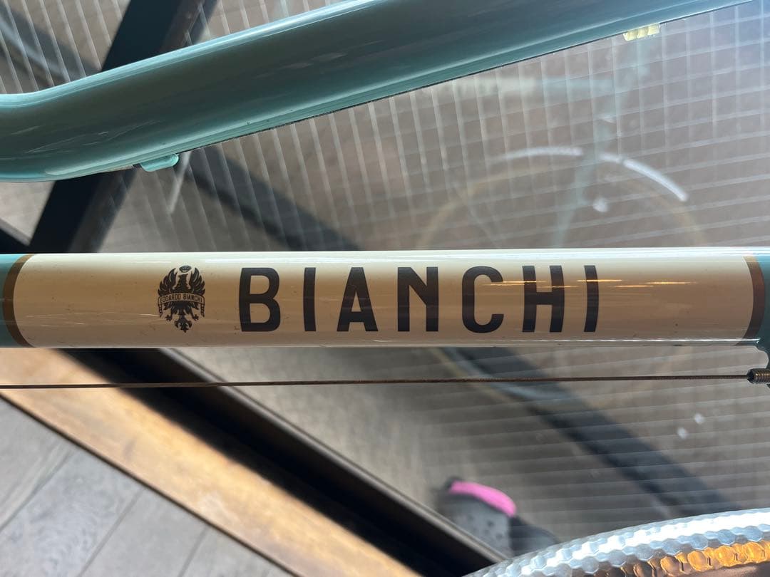 m*2様 BIANCHI merloビアンキ メルロー ミントグリーン 小径自転