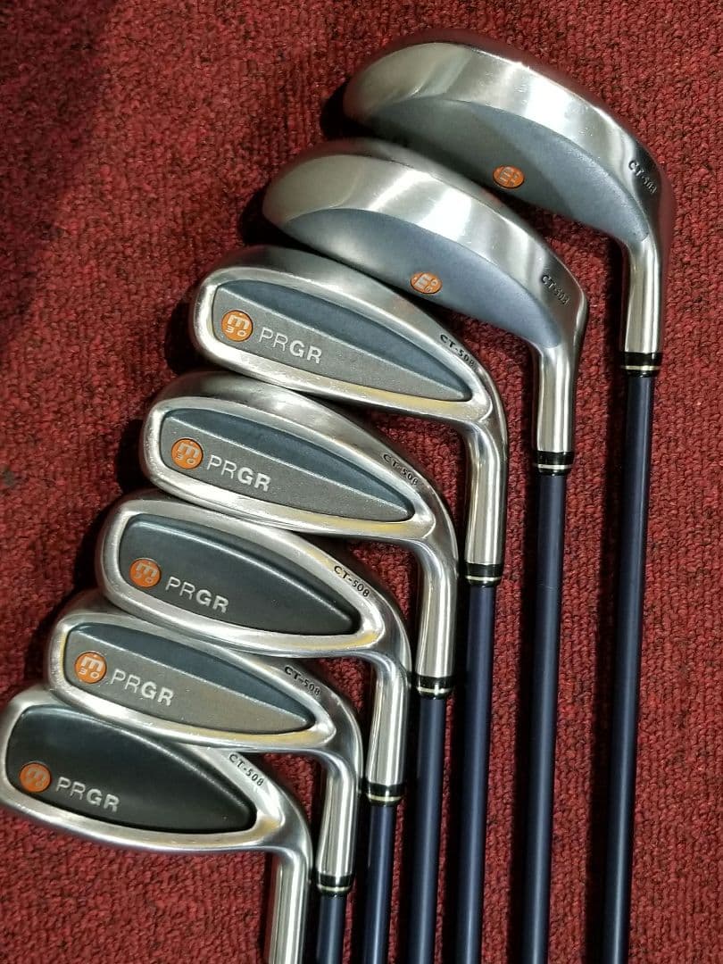 PRGR CT-508 レディース 、ジュニア、シニア アイアンセット 7本