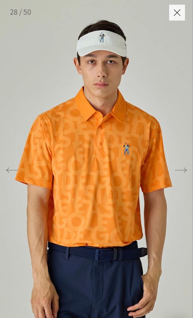 eastside golfスナッププラケットポロシャツ Lサイズ