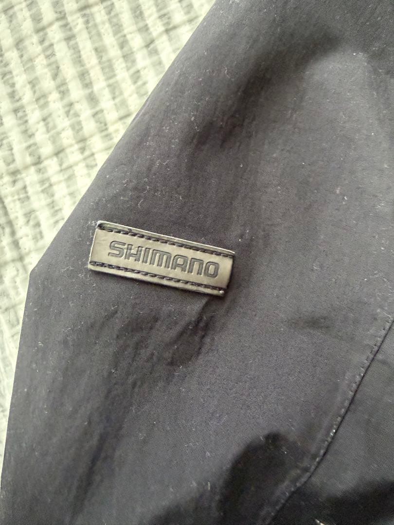 SHIMANO CRYSHIELD レインウェア 黒