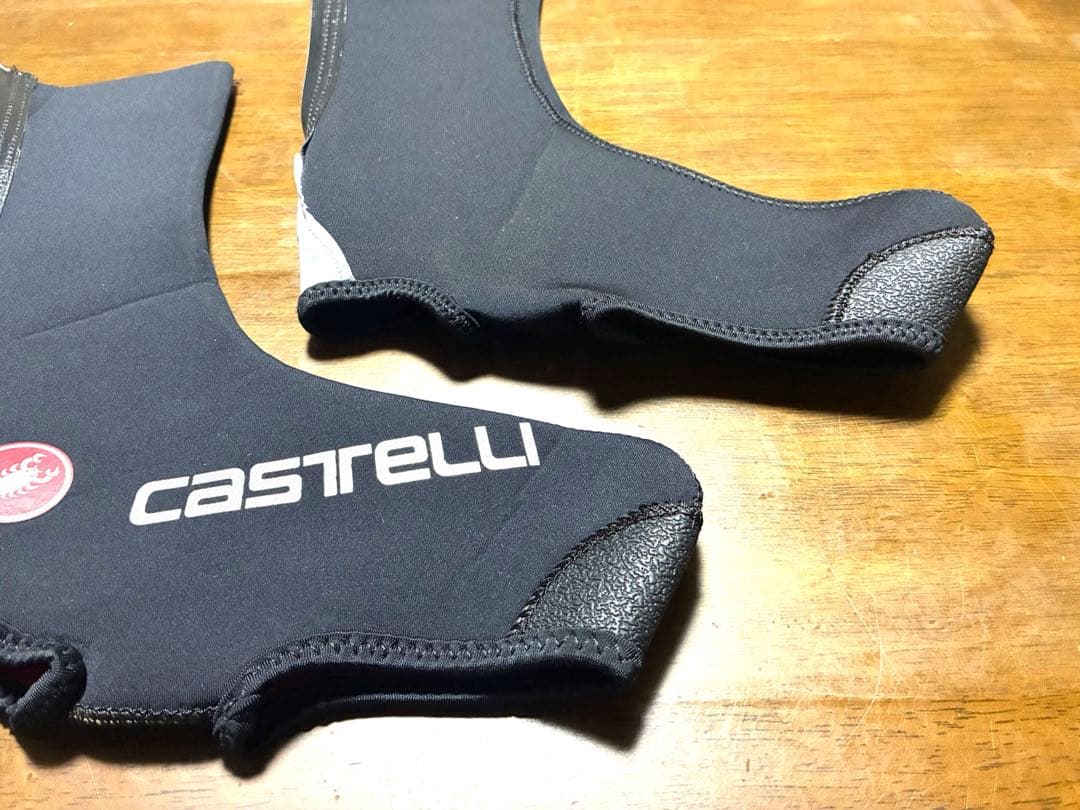 Castelli シューズカバー L/XLブラック 防水・防風