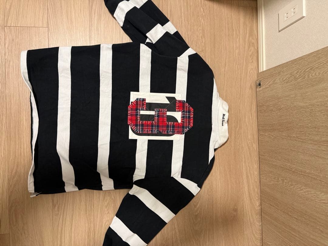 【即日配送】Supreme ストライプ ラガーシャツ M