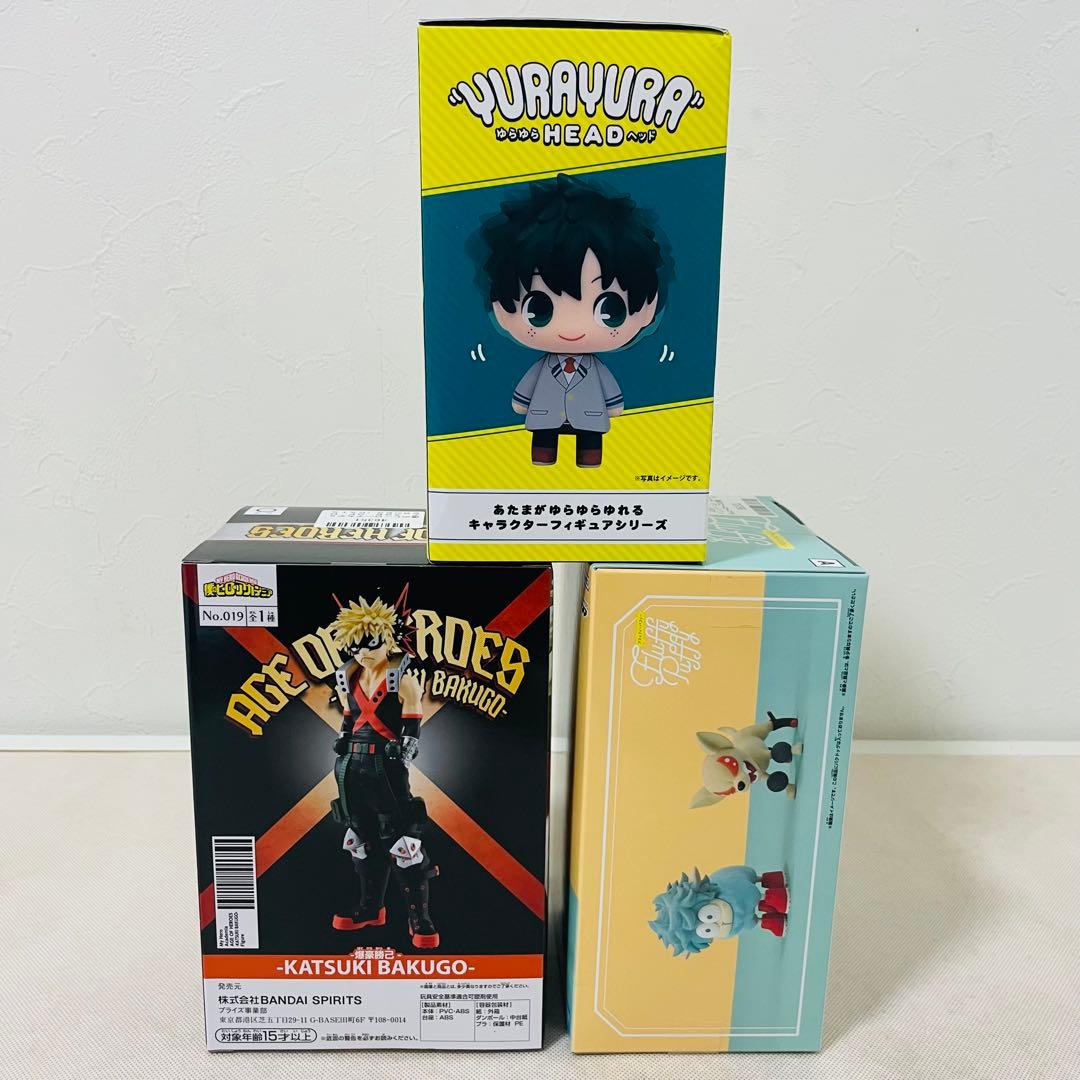 僕のヒーローアカデミア　フィギュアおよびグッズの計21点まとめ売りセット