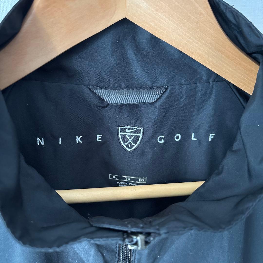 NIKE GOLF ナイキゴルフ ナイロンジャケット ブラック
