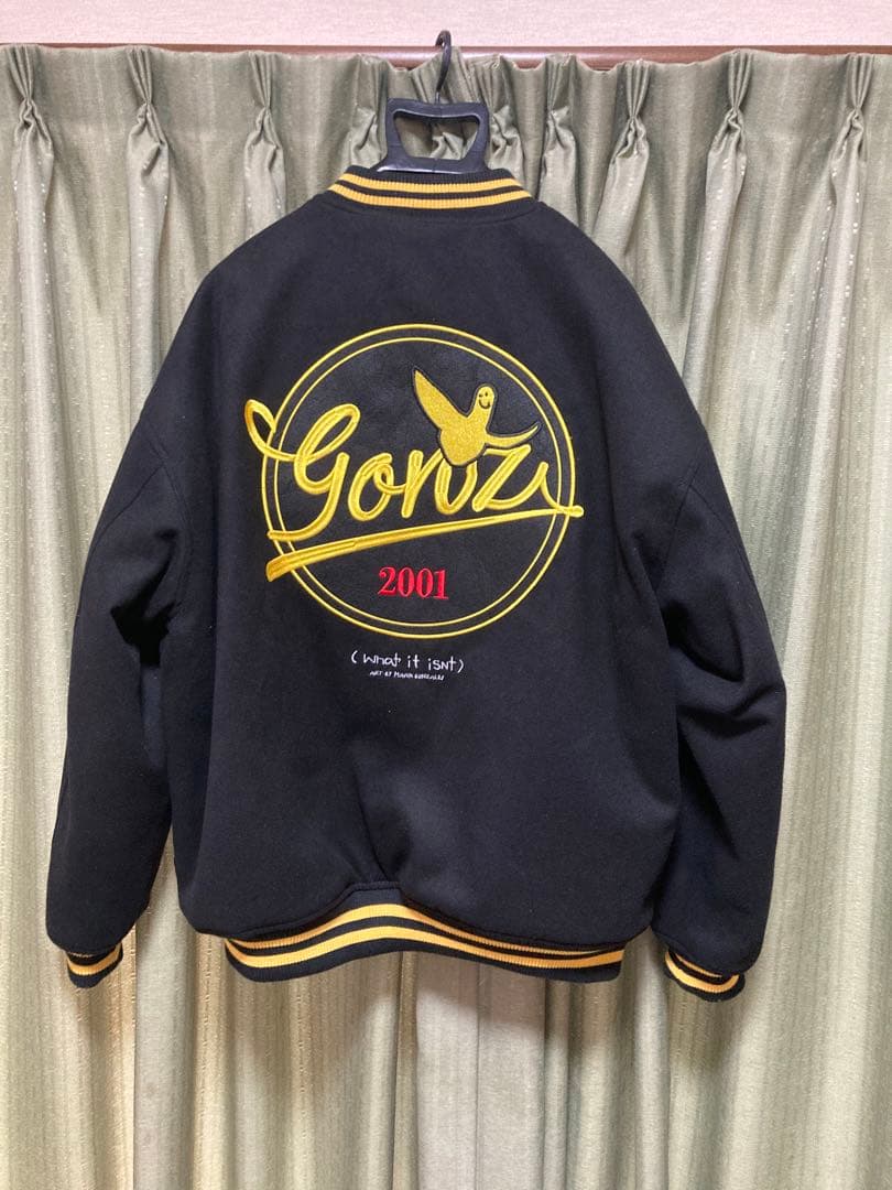 Gonz ジャケット 黒/黄
