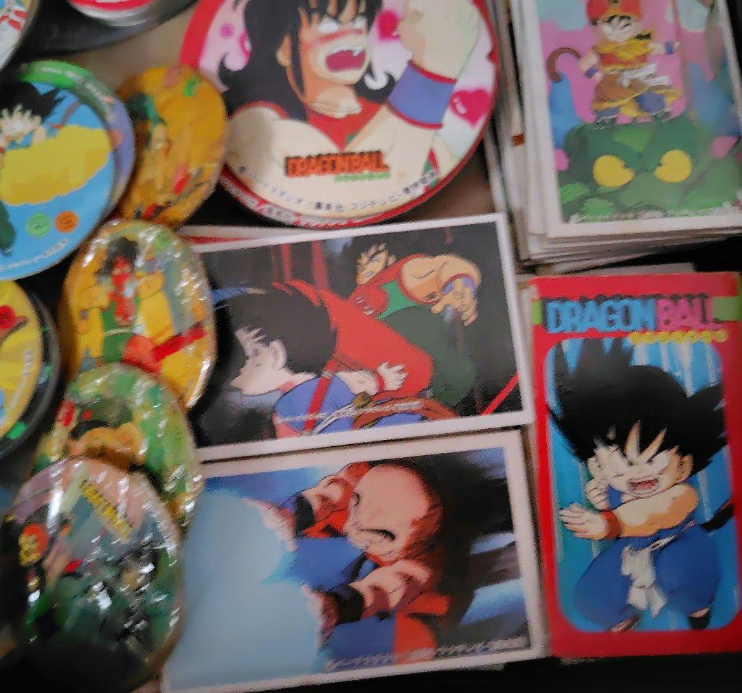 希少！【昭和レトロ】ドラゴンボール 初期　大中小　めんこセットまとめ売り223枚