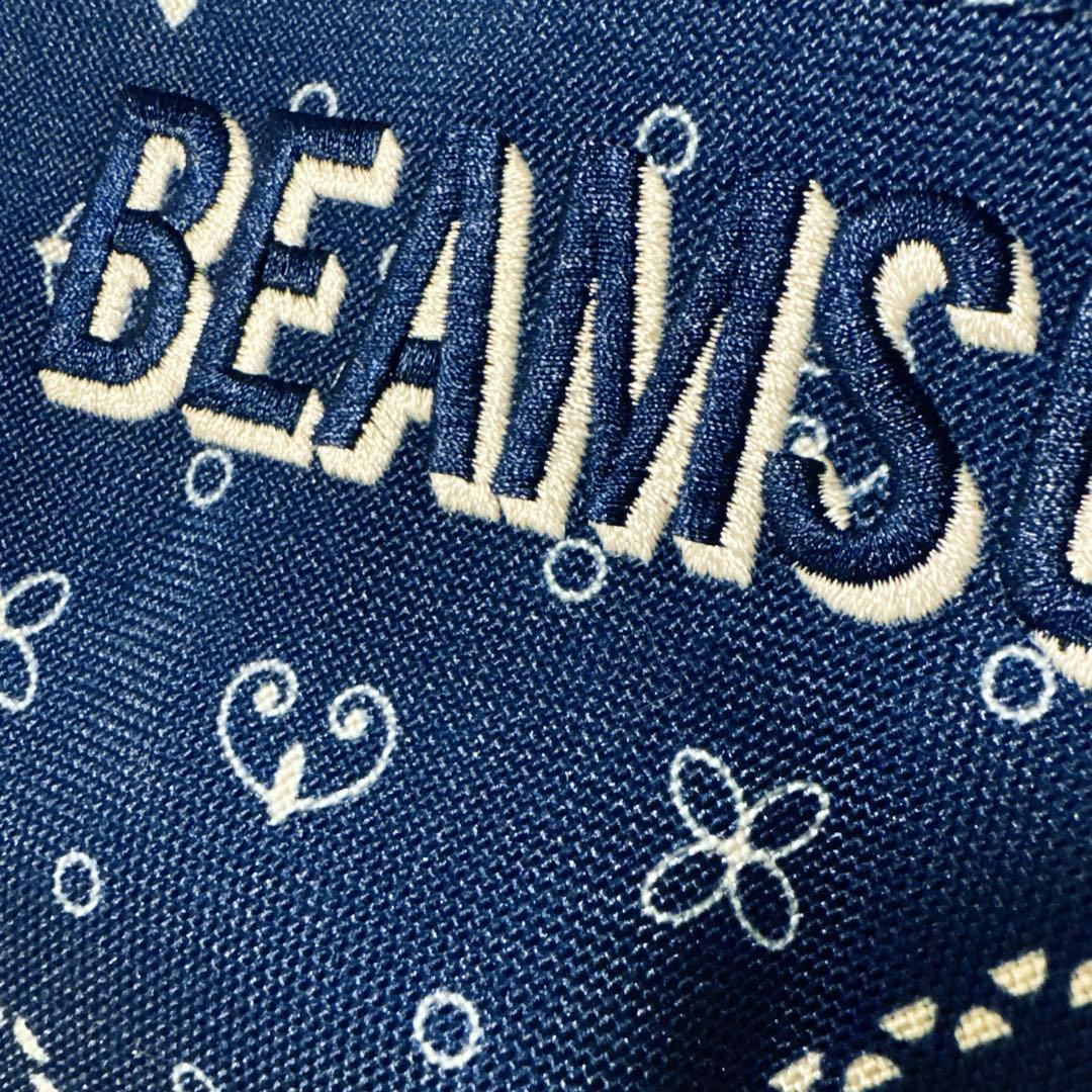 未使用品 BEAMS GOLF バンダナ柄 カートバッグ ゴルフ バッグ