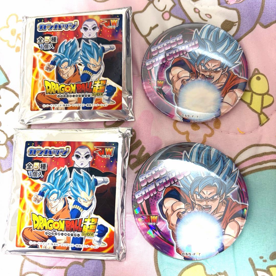 ピンズ・ピンバッジ・缶バッジ Dragonballsuper goku gokou button rare