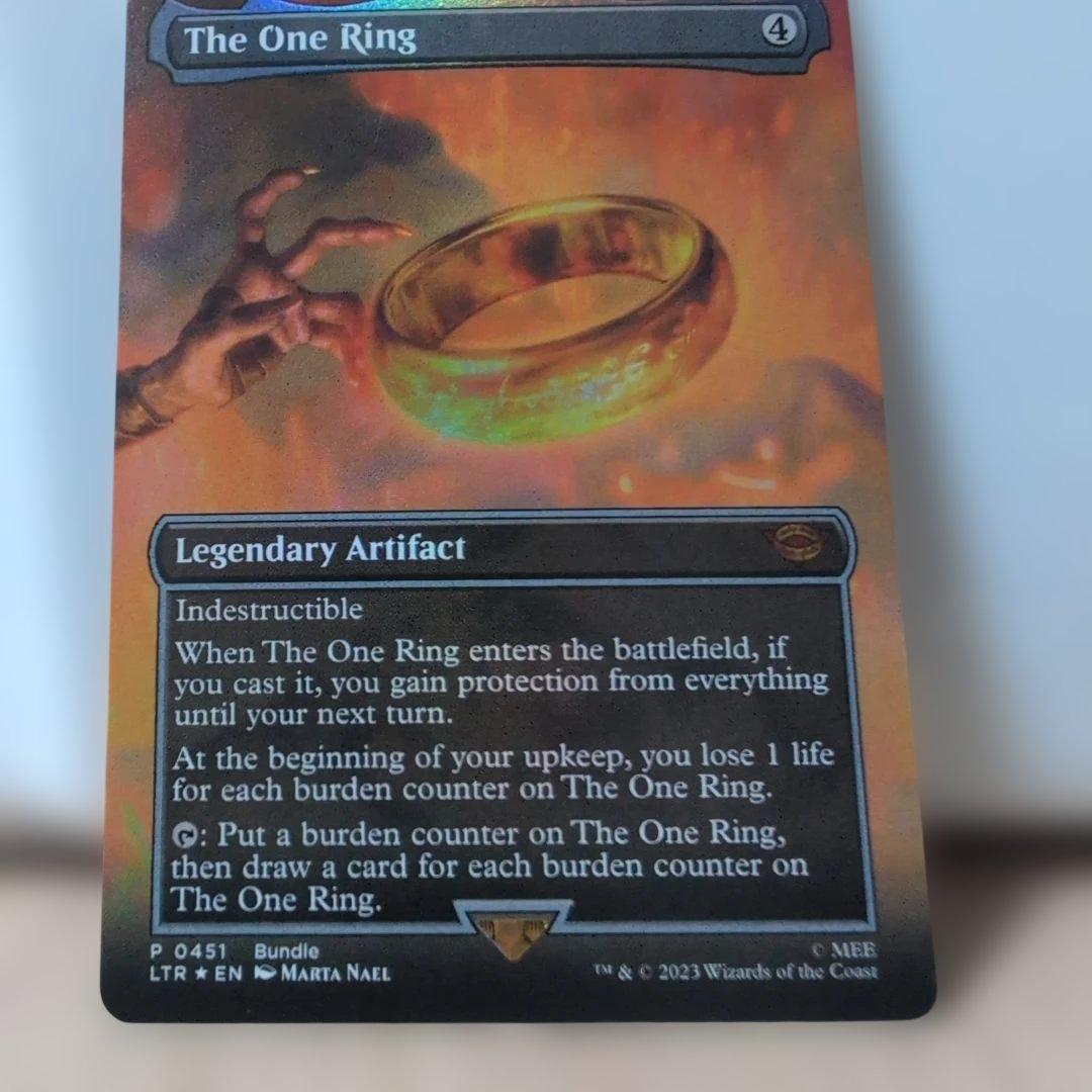 一つの指輪/The One Ring(英語) foil バンドル MTG