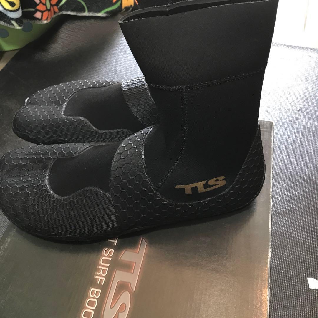 TLS ツールス　サーフブーツ ブラック　28cm3mm箱なし発送定価10500