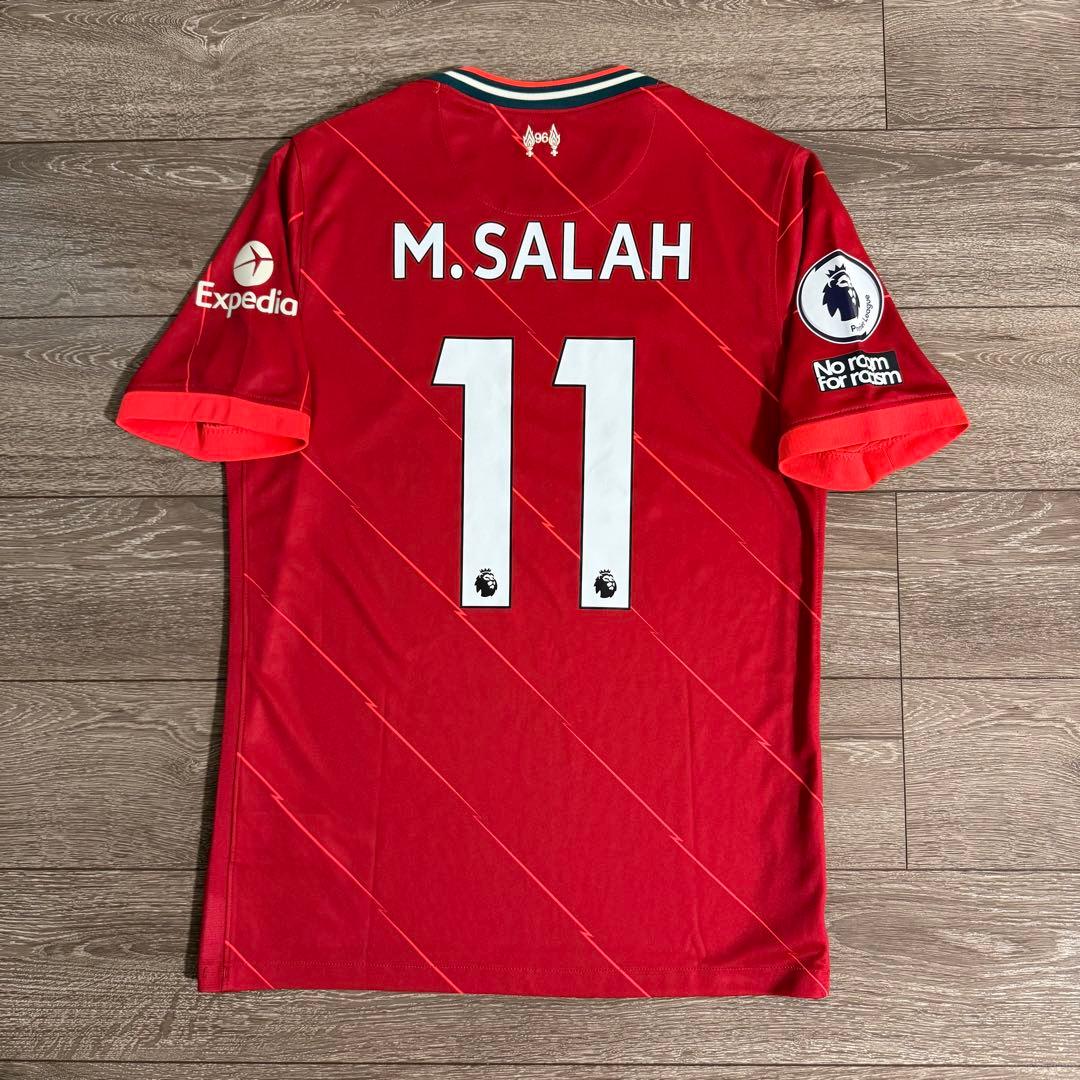 正規品NIKE リバプールFC 21/22 SALAH ホーム ユニフォーム L