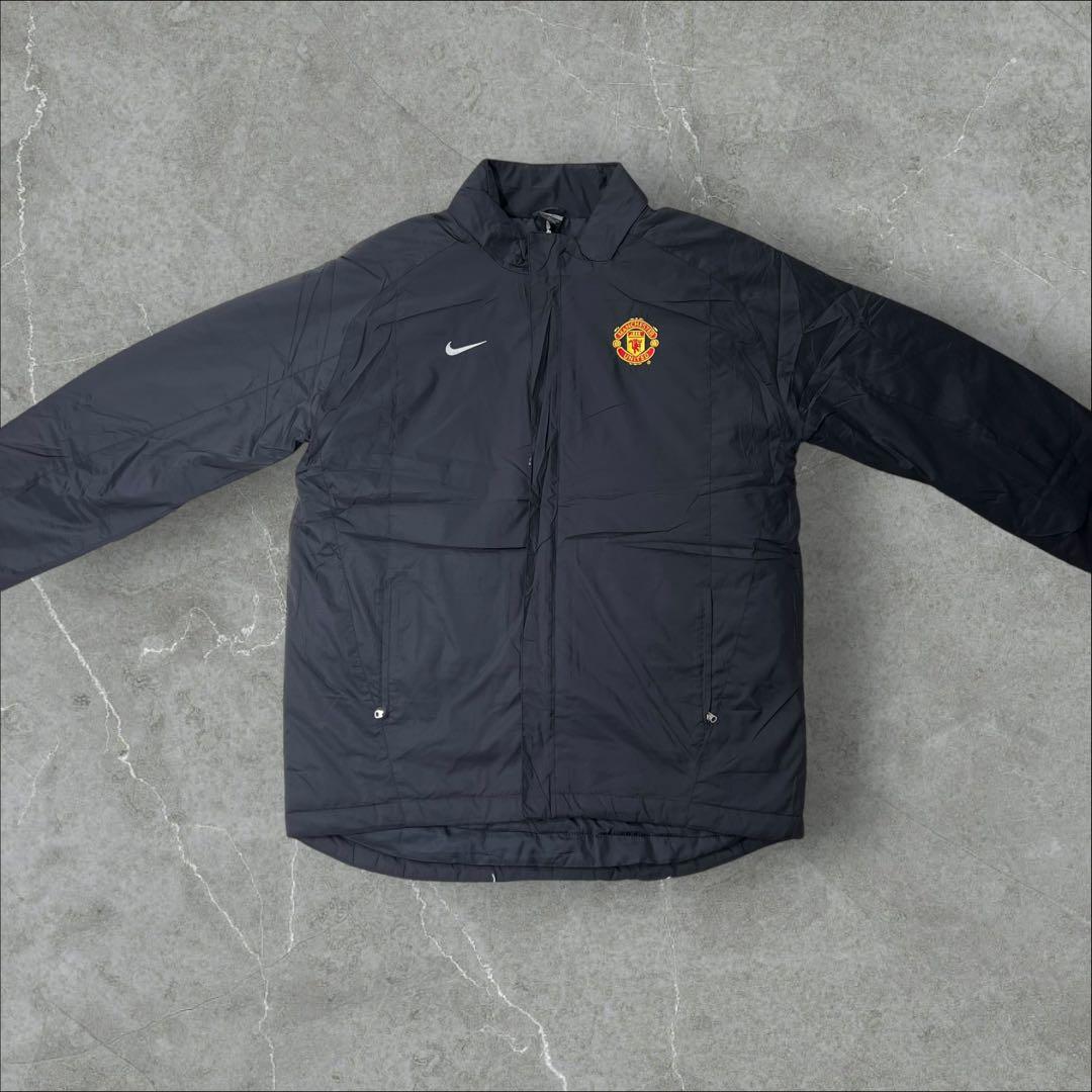 00s 2way NIKE マンチェスターユナイテッド　ジャケット　M ブラック