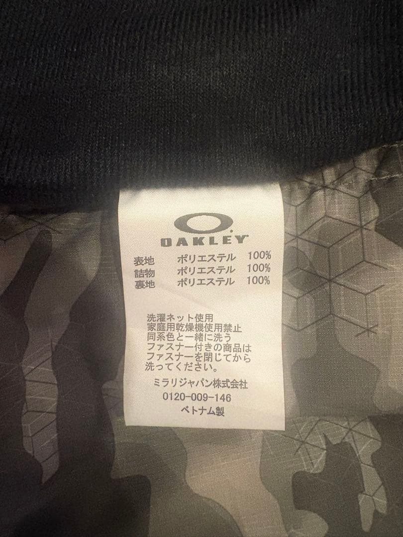 OAKLEYオークリー　ベンチコート美品　メンズXL