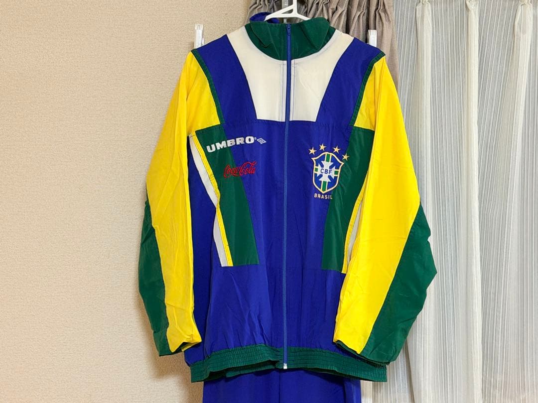【希少】UMBRO アンブロ 1994年ブラジル代表　トラックスーツ　コカコーラ