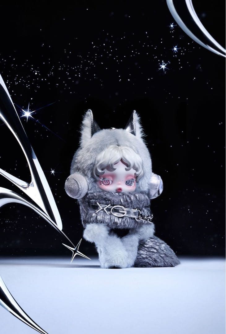SKULLPANDA × XG ぬいぐるみペンダント スカルパンダ