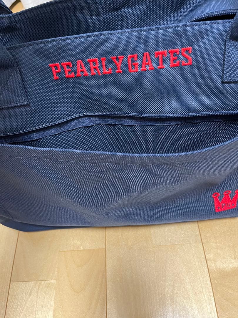 PEARLY GATES ネイビー ロッカーゴルフバッグ