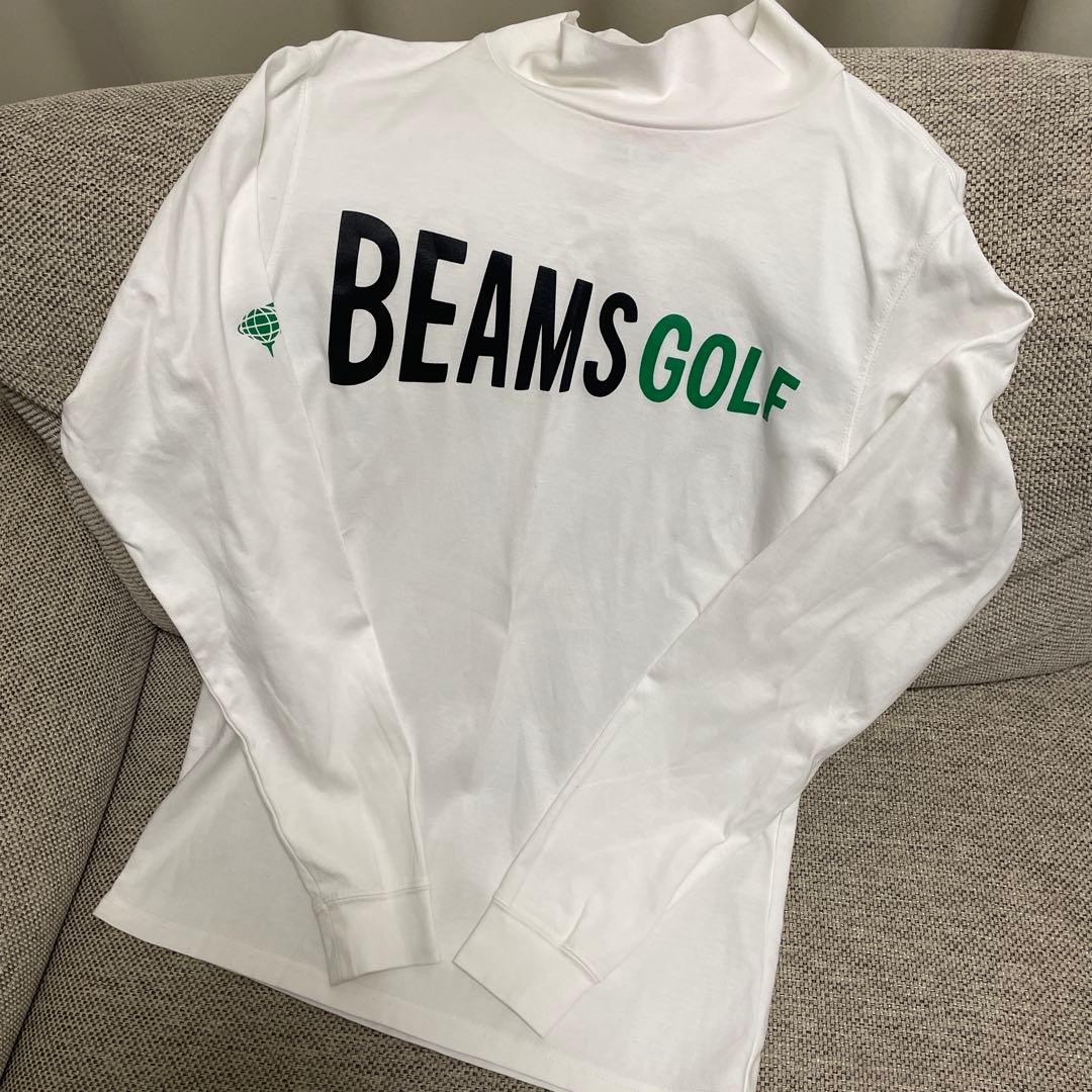 【試着のみ】ビームスゴルフ　BEAMS GOLF モックネック　長袖　Tシャツ