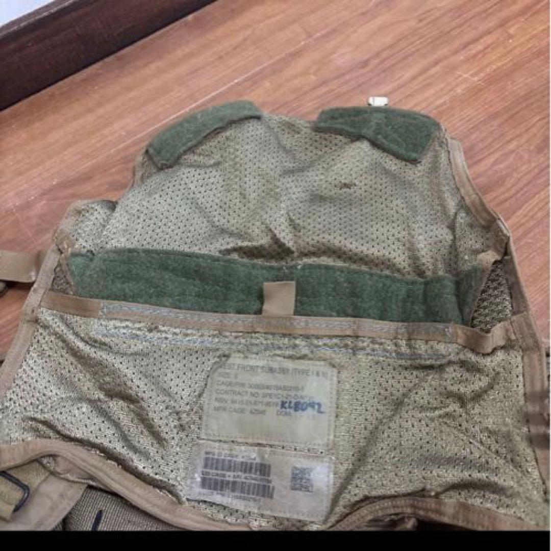 米軍実物　VEST FRONT BACK SUBASSYタクティカルベスト　①