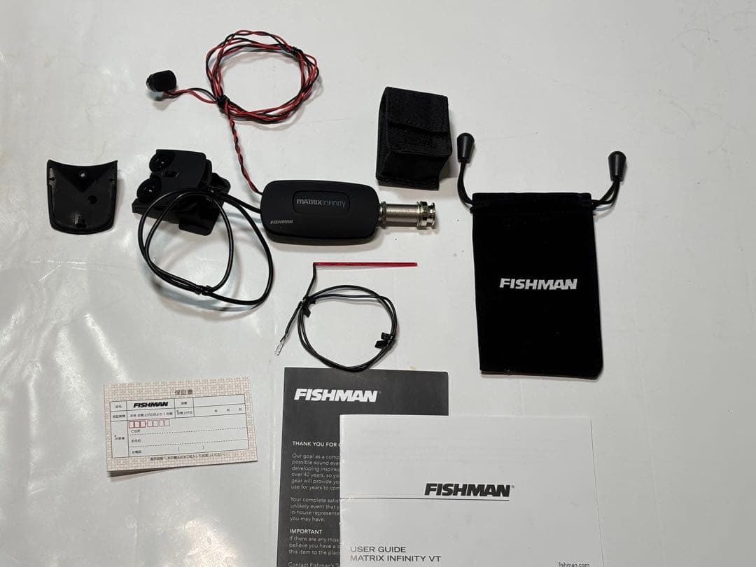 アコースティックギター用 ピックアップ フィッシュマン ナロータイプ