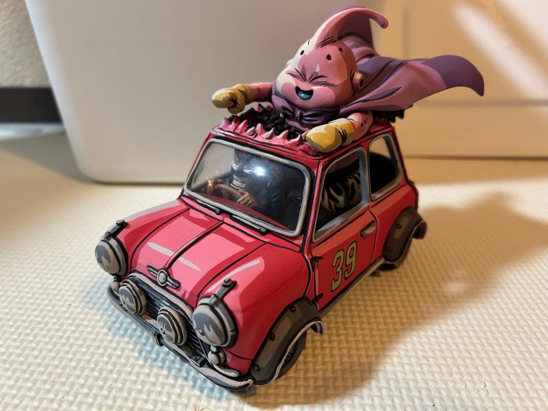 魔神ブウ＆ミスターサタン二次元彩色リペイントフィギュア