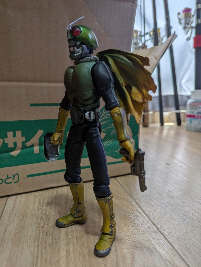 SIC仮面ライダー ショッカーライダー1号、2号？付きアクションフィギュア