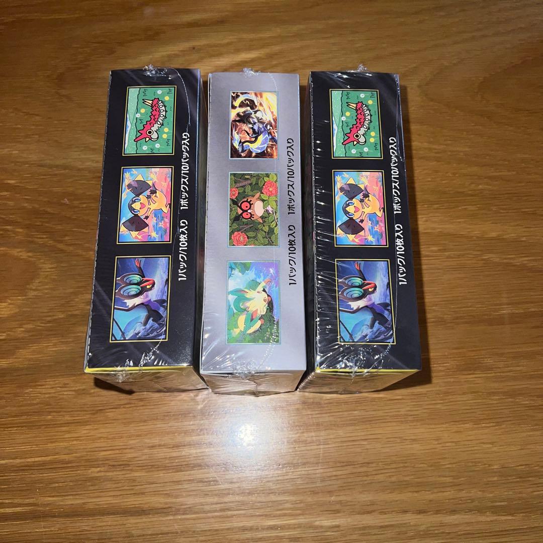 テラスタルフェスex 1BOX メガドリームex 2BOX シュリンク付き
