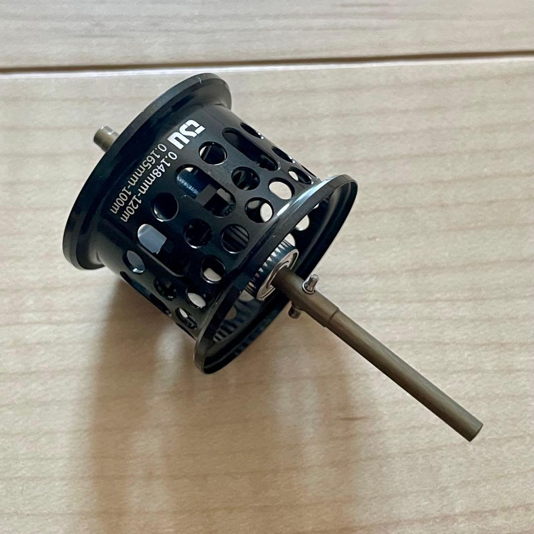 ダークウルフ ウルトラ KF-50S ベイトフィネス　右ハンドル　替スプール付き
