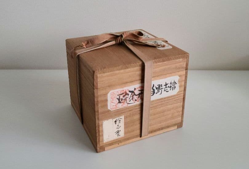 絵志野茶碗