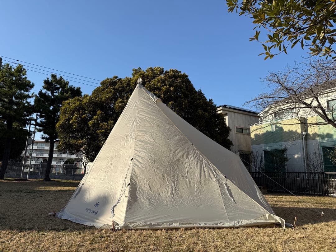  peak タープエクステンションテント4 アイボリー 雪峰祭限定