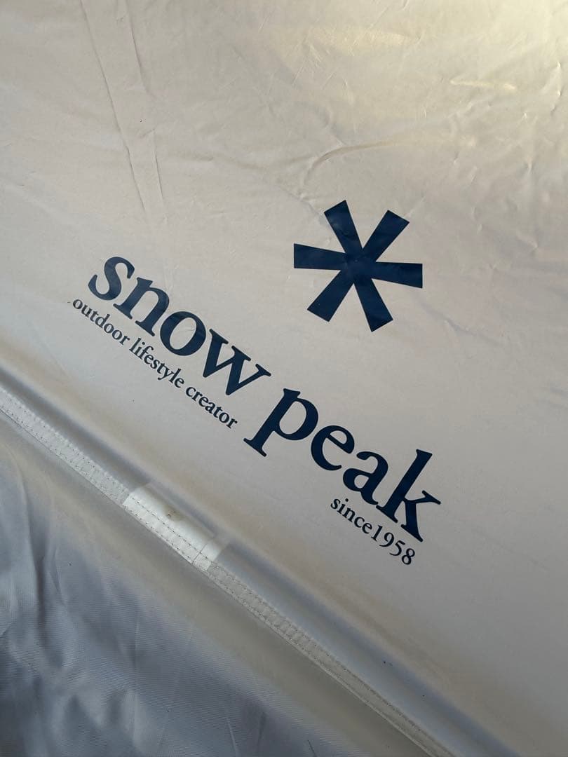  peak タープエクステンションテント4 アイボリー 雪峰祭限定