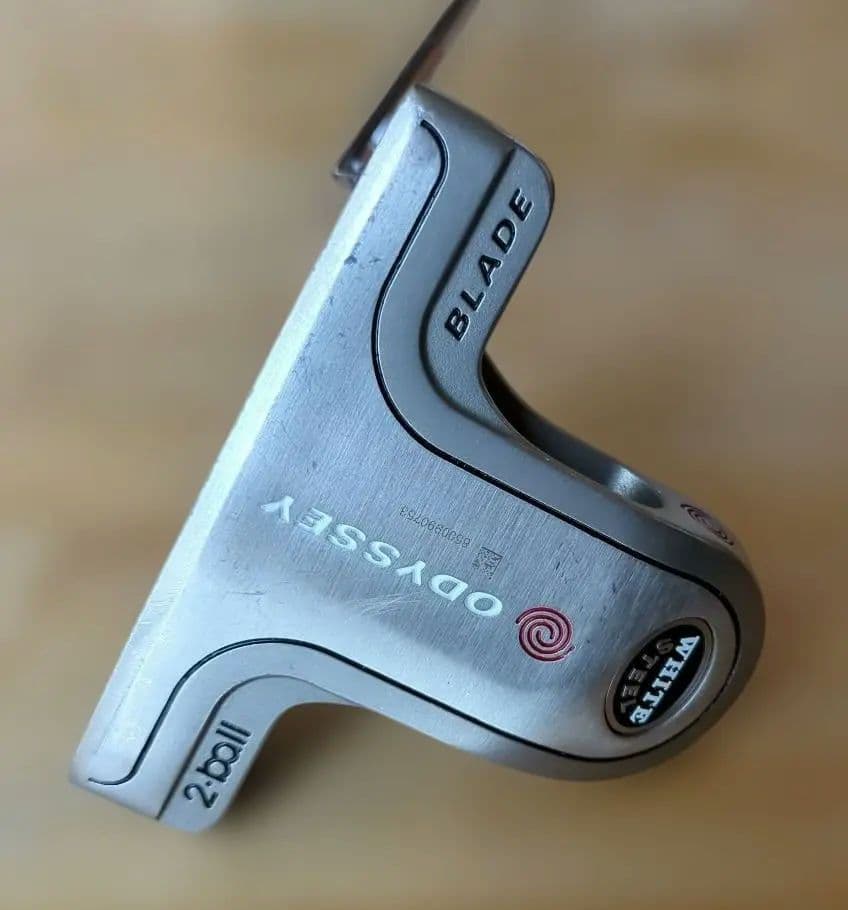 ODYSSEY 2ball BLADE WHITE STEEL 34インチ